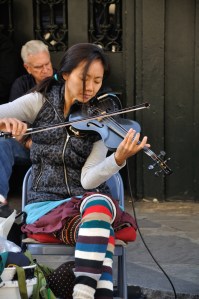 street violinist