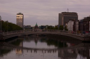 Dublin River bridge