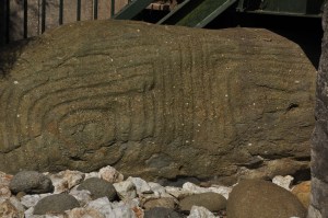 Knowth entrance stone