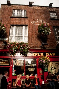 Temple Bar outside